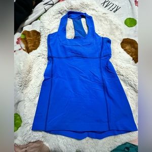 Lululemon blue scoop neck racer back tank 💗